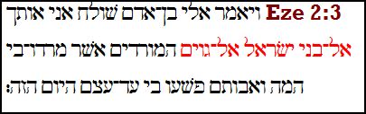 Ezekiel 2.3