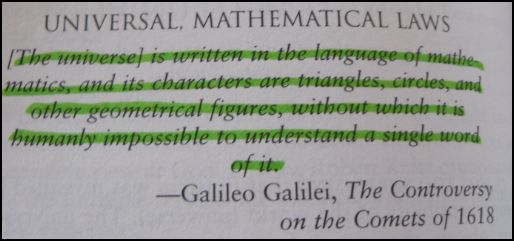 Galileo math quote