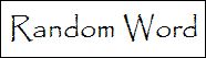 Random Word