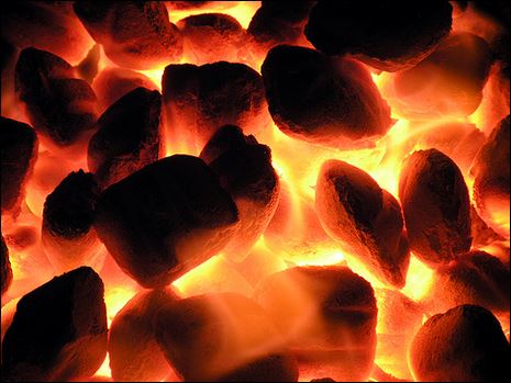 coals fire